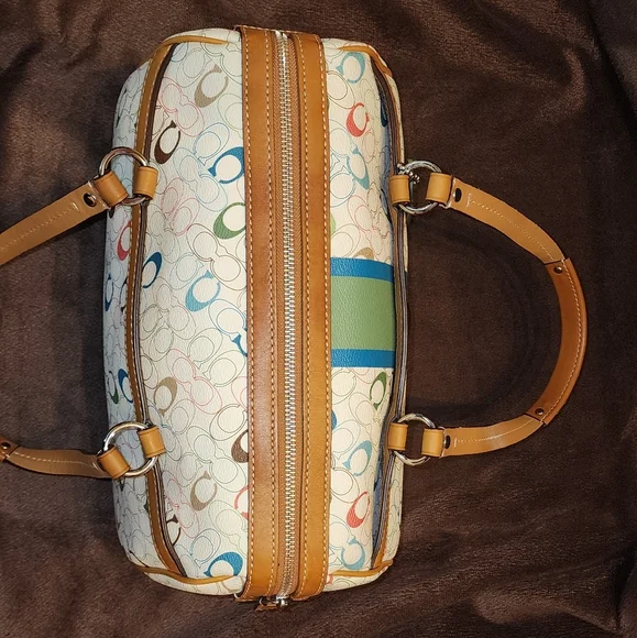 Coach Multi-colored leather bag - Picture 7 of 16